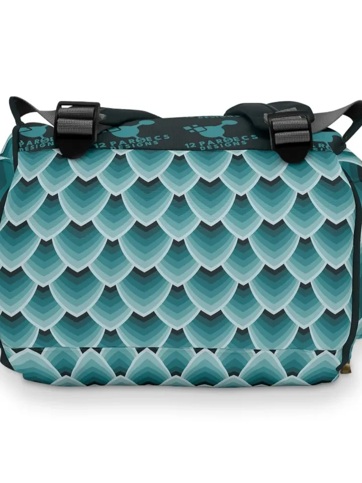 Dragon Scale Backpack | TTRPG Game Bag, DnD Backpack, Tabletop Roleplaying Game Organizer, Bag of Holding, DnD Gift, Lord of the Rings
