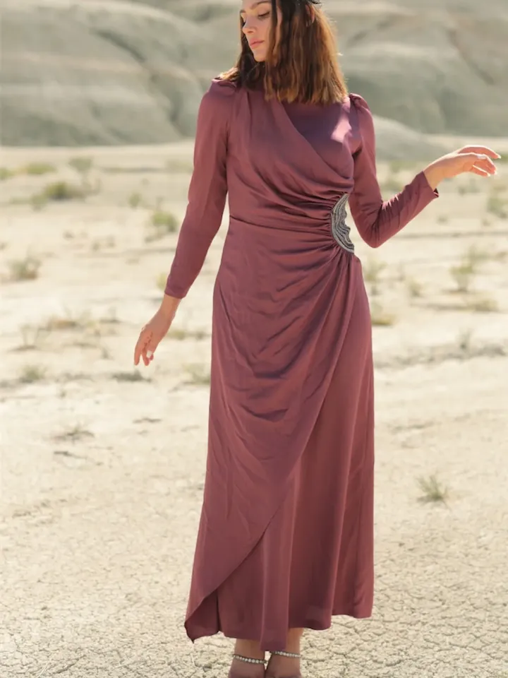 AHUNARE HIJAB - Bridesmaid Dress, Muslim Evening Dress, Nikah, Islamic Wedding, Engagement, Bridesmaid, , Prom Dresses, Long Dress,