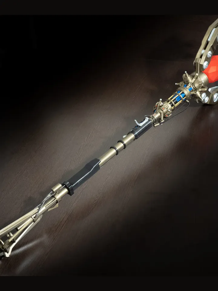 Staff of Fire Cosplay Prop