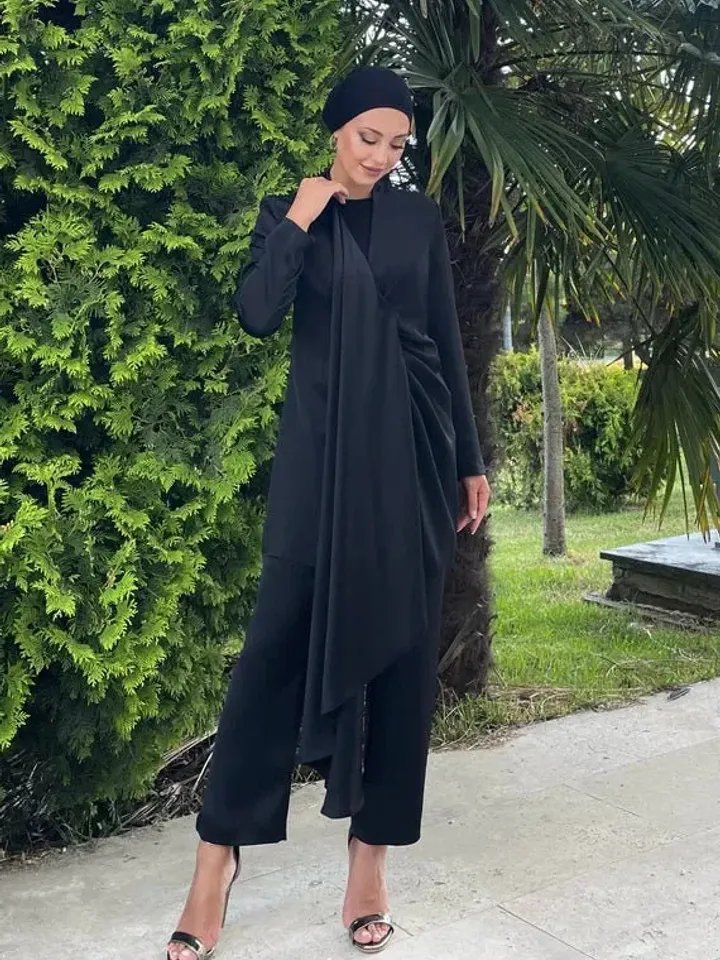 AHUNARE HIJAB - Wedding Dress, Muslim Evening Gown, Nikah, Islamic Wedding, Engagement, Bridesmaid,