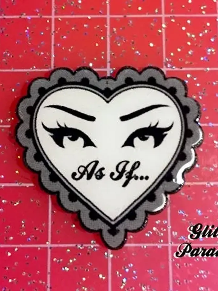As If... - Pin - Whatever Forever - Feminism - Feminist - Girl Boss - We Can Do It - Empower - The Future is Female - Glitter Paradise®