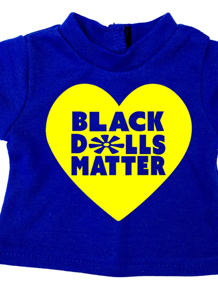 Black Dolls Matter® 18 Inch Doll Tee Shirt