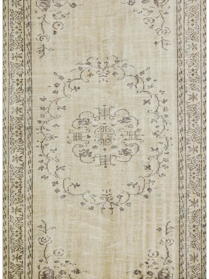 Turkish Rug, Natural Turkish Rug, Boho carpet, Oushak carpet, Home decor, Bohemian Kilim, 157x260 cm , 5,1x8,5 ft