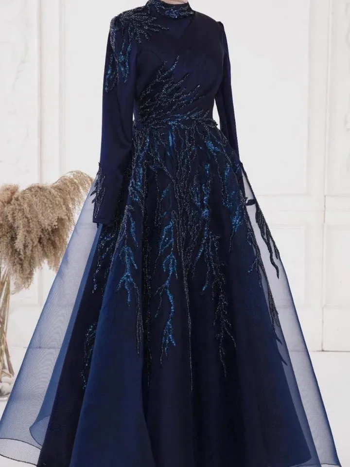 AHUNARE HIJAB - Bridesmaid Dress, Muslim Evening Dress, Nikah, Islamic Wedding, Engagement, Bridesmaid, , Prom Dresses, Long Dress,