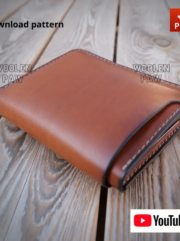 PDF template to make a Passport wallet. PW4