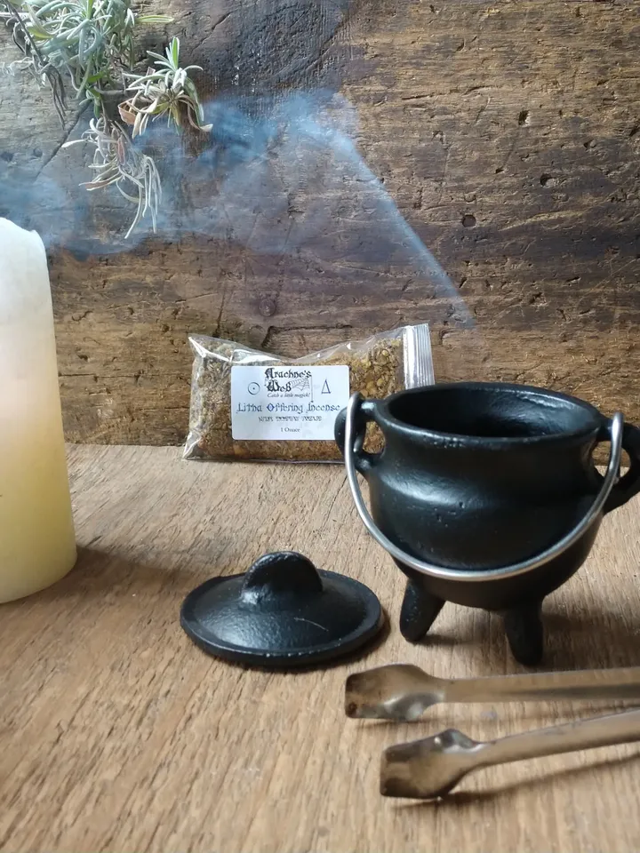 Litha Offering Herbs, Litha Incense, Handcrafted Litha Offering, Herb and Essential Oil Incense
