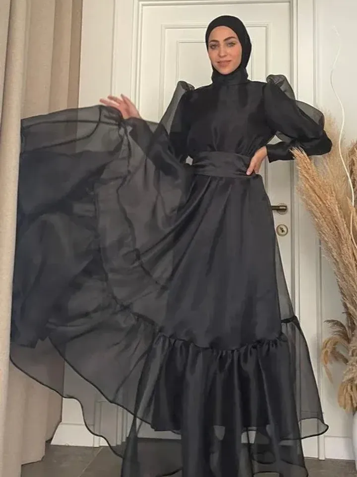 AHUNARE HIJAB - Wedding Dress, Muslim Evening Gown, Nikah, Islamic Wedding, Engagement, Bridesmaid