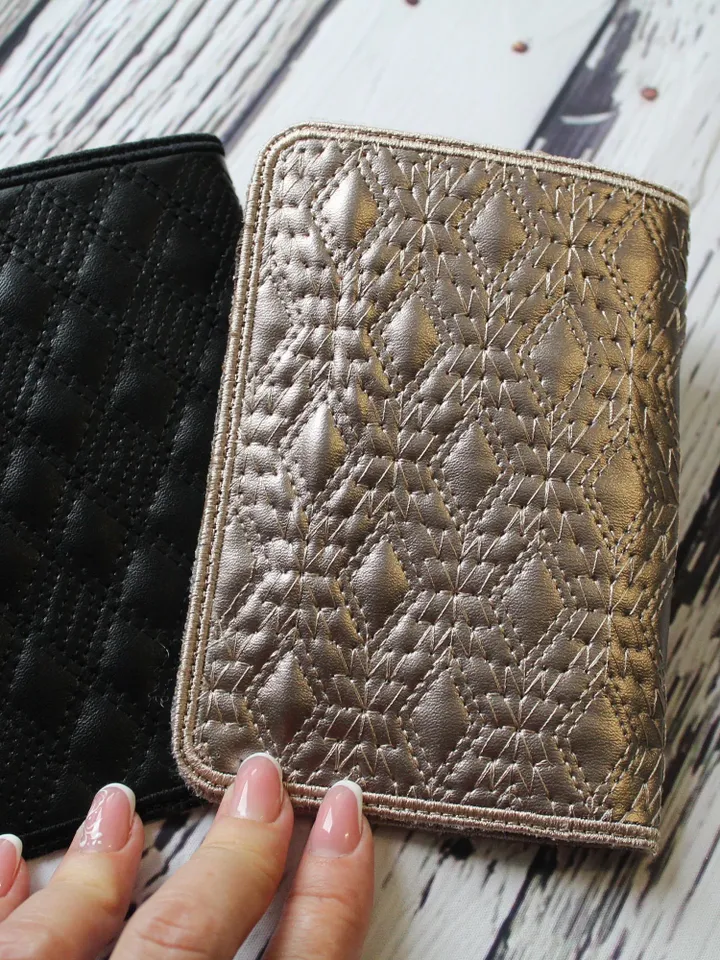 Z Passport cover In the Hoop embroidery designs trapunto Machine embroidery case ITH wedding embroidery File Instant Download.