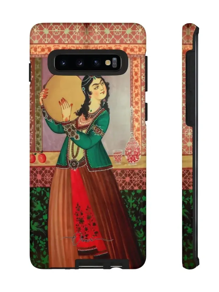 Persian Traditional Musician Girl Tough Cases