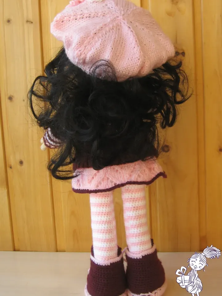 TUTORIAL: Long legged Doll crochet pattern, size 40-50cm*
