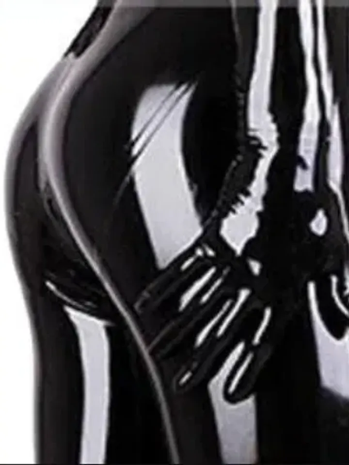 DuckyDucky Doll Catsuit 100% latex - glove feet chest - women and men