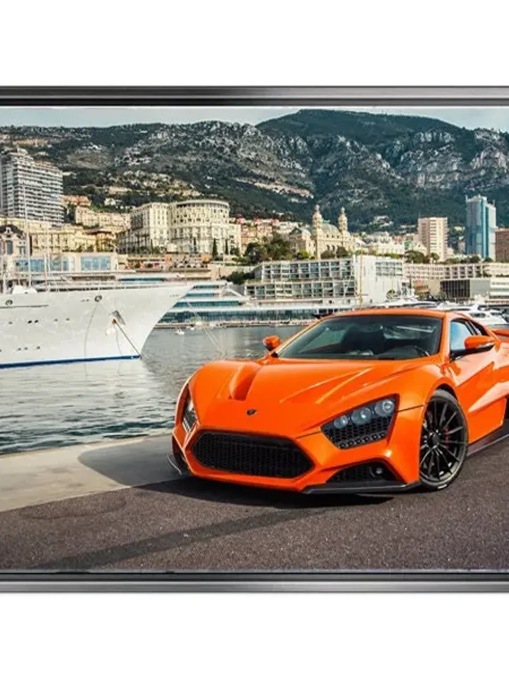 Sport Car picture Print on Canvas , Floating Frame Option, Modern Wall Art, Extra Large Canvas Wall Art