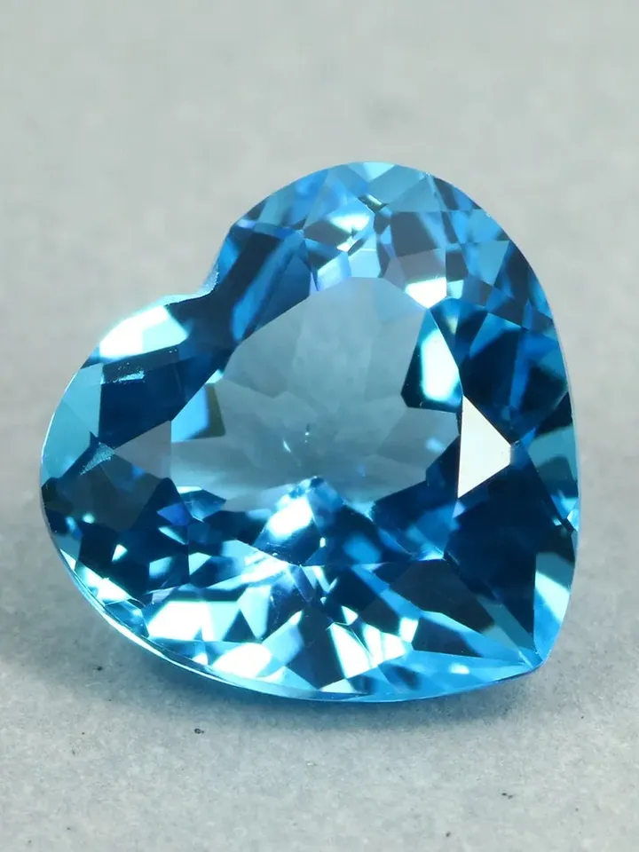 2.75 CT Outstanding Ultra Rare VIP Quality 100% Natural Swiss Blue Topaz