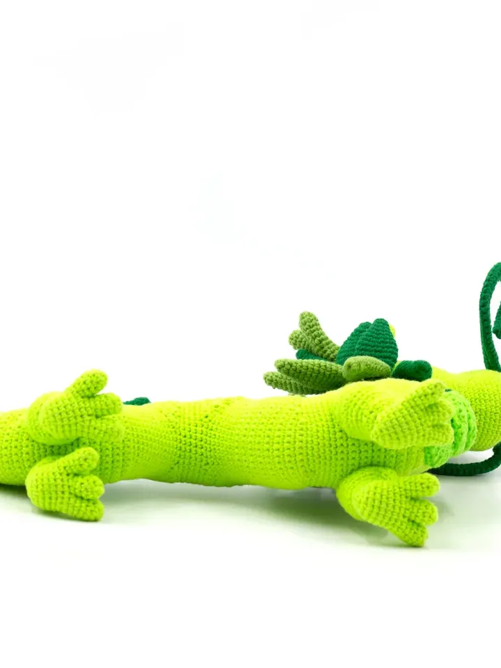 Cute dragon figurine, dragon toy, green dragon plush animal toy, stuffed dragon, mythical creature, kids dragon toy