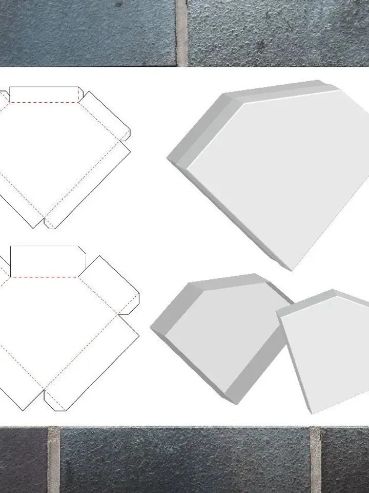 Box template Gift box SVG Party Favour Box Cricut Box PDF printable pattern Instant download box gift package paper pattern