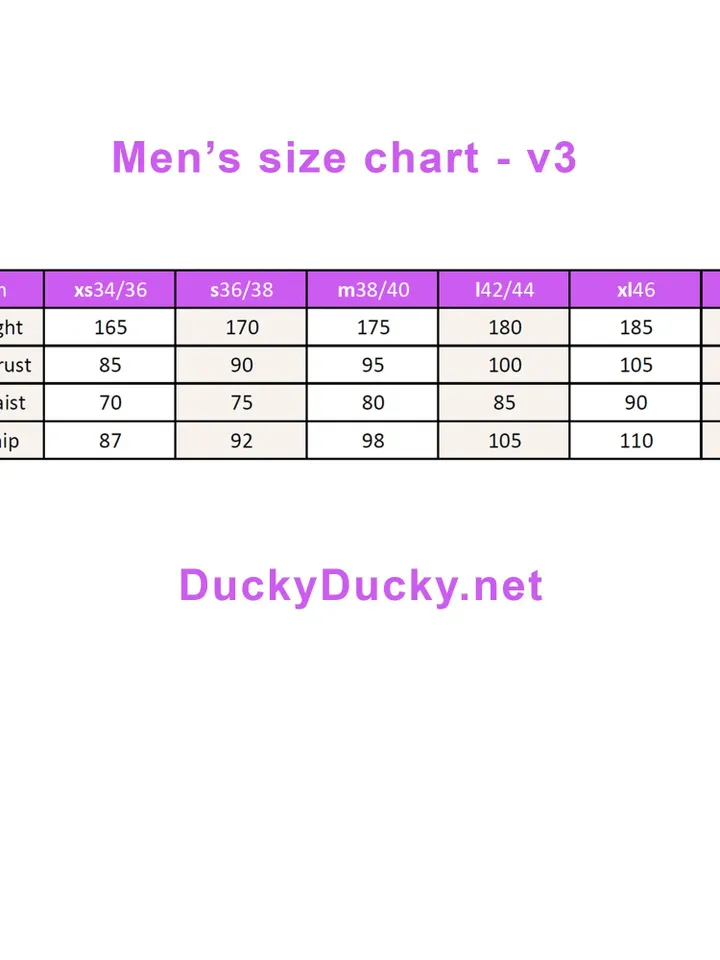 DuckyDucky Takmy Catsuit – anal condom – in real latex