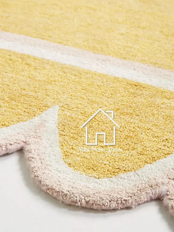 Middle Arena Hand Tufted 100% Pure Woolen Area Rug For Hall Kitchen Living Room Bed Room Bath Room Dining Room Kids Room Carpet / Christmas