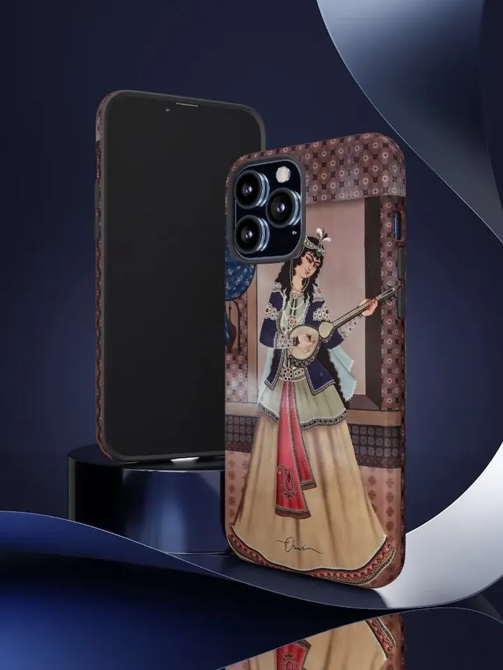 Persian Traditional Musician Girl Tough Cases