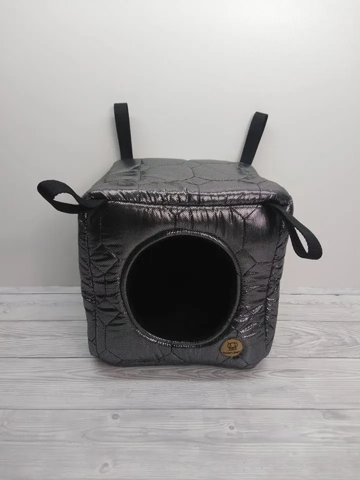 Rat cube hammock, guinea pig house, chinchilla house, gerbil hideout, chinchilla cage accessories, guinea pig accessories, ferret hammock