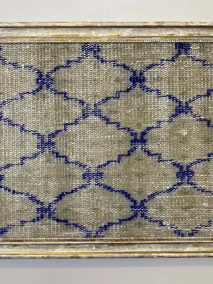 Hand-Woven Vintage Kilim Wall Hangings - Unique Home Decor - 50x70 cm - Boho Chic Woolen Art