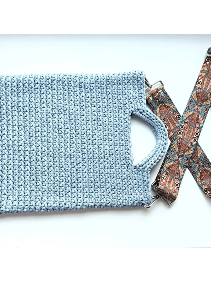 Tote bag with strap for laptop MacBook case