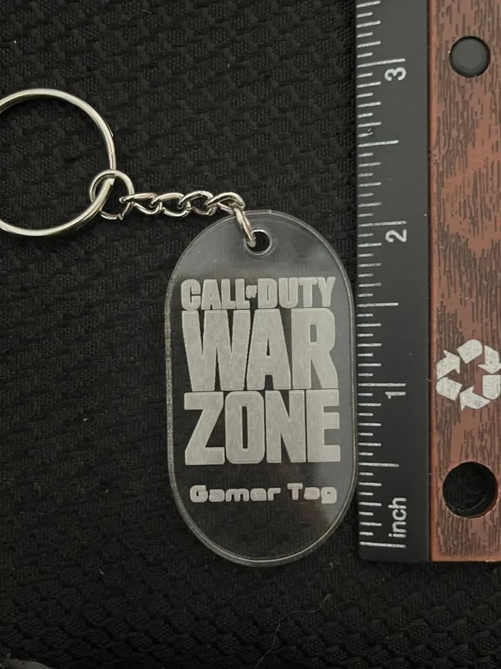 COD MW ll Gamer Tag Keychain