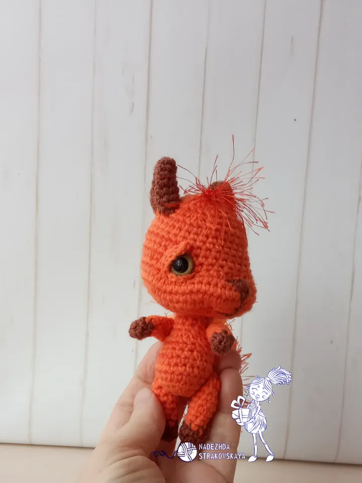 TUTORIAL: Kawaii style Baby Squirrel cuties crochet pattern*