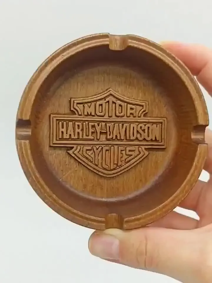 Ashtray harley davidson, Biker, American eagle, Motorcycle Wooden wall art, American Biker, Riding bike, Wall Wooden bike, Biker Home Decor