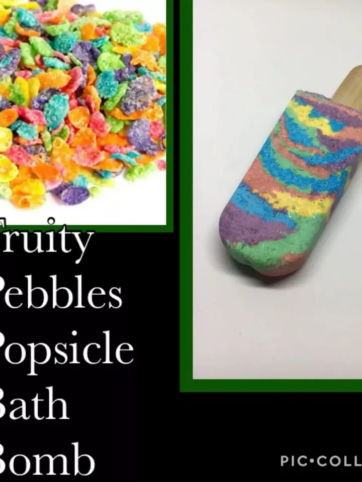 Fruity Pebbles Popsicle Bath Bomb
