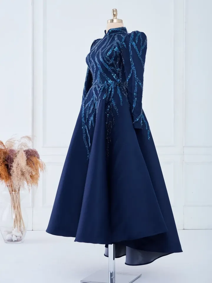 AHUNARE HIJAB - Bridesmaid Dress, Muslim Evening Dress, Nikah, Islamic Wedding, Engagement, Bridesmaid, , Prom Dresses, Long Dress,