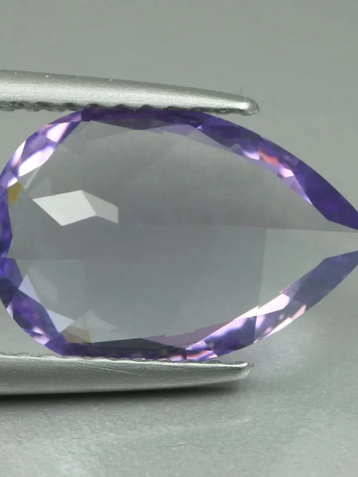 3.40 CT Flawless Sparkling 100% Natural AAA Grade Color Purple Amethyst From Bolivia