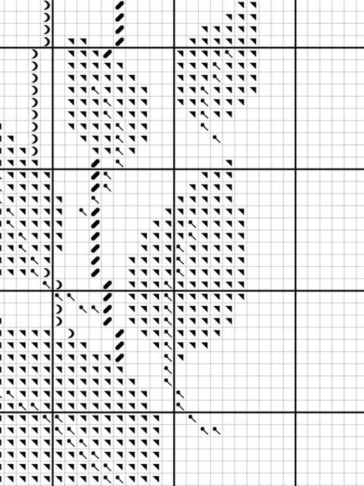 Modern cross stitch pattern. Floral Wreath cross stitch pattern. Flower border cross stitch.