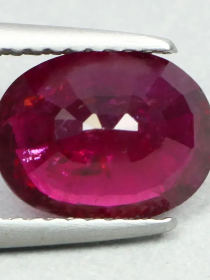 2.30 CT Astonishing Fire Flashing Unheated 100% Natural Rubellite Tourmaline