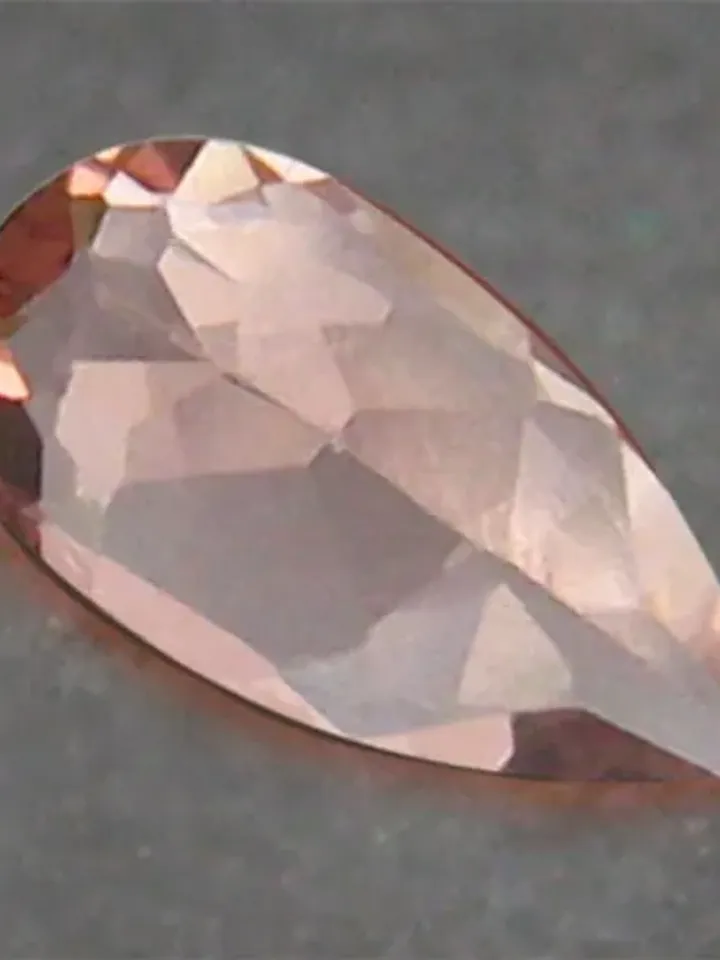 1.04 CT AAA Significant Pear Cut 100% Natural Ultra Rare Red Apatite