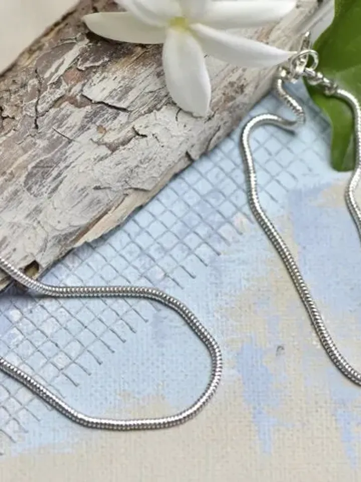 Sterling Silver Snake Chain Bracelet