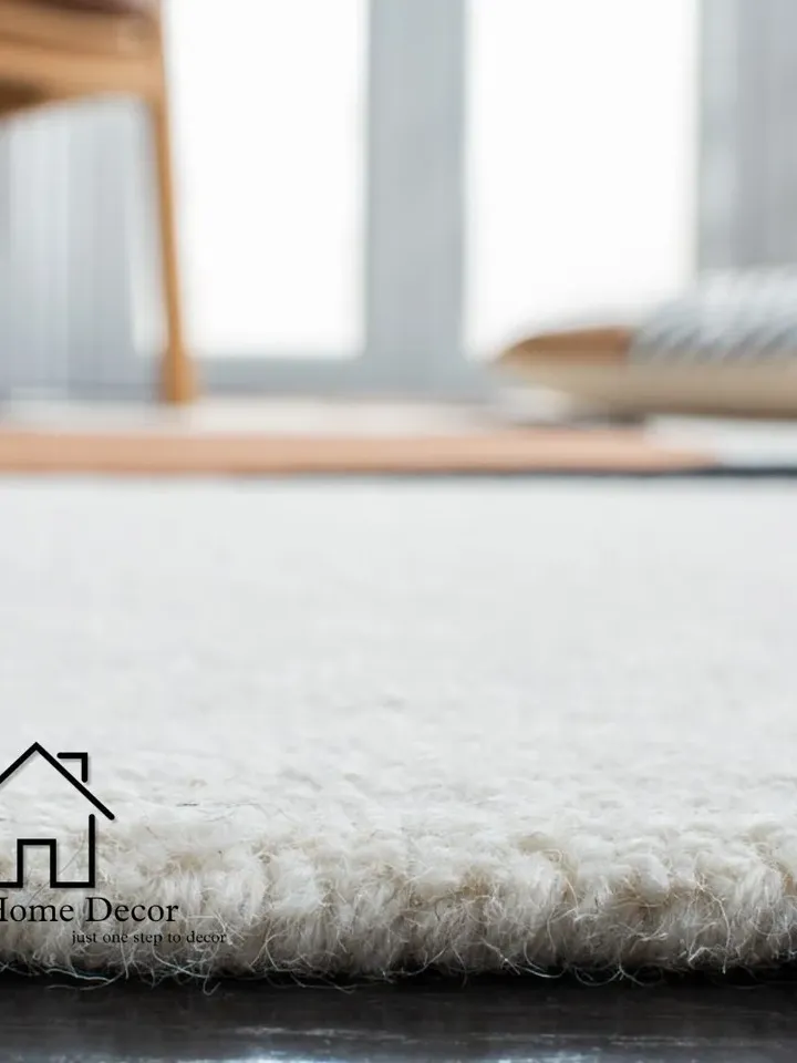 DAVENTER BROWN & IVORY Wool Rug 100% Woolen Area Rug For Hall Kitchen Living Room Bed Room Bath Room Dining Room Kids Room Carpet  Christmas