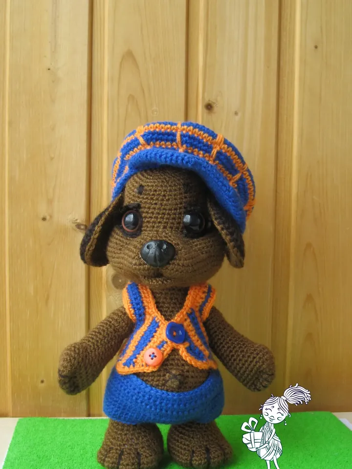 TUTORIAL: Rowdy-Dowdy Dog crochet pattern*