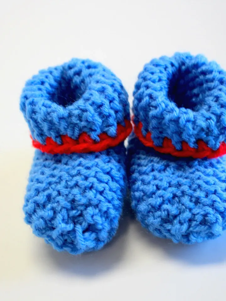 Blue and Red Baby Shoes, Socks and Booties, Firetruck Shoes, Baby Shower Gifts Ideas, Expectant Parents, New Babies, Fire Truck Babies,