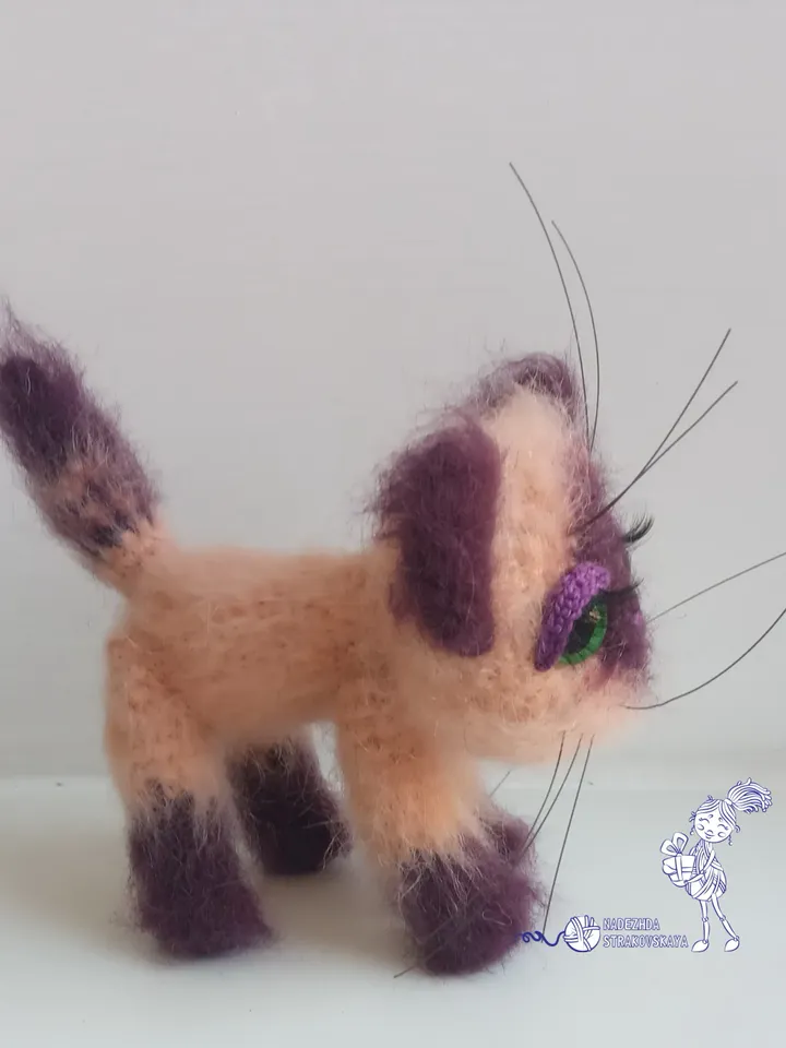 TUTORIAL: CUTE KITTEN crochet pattern*