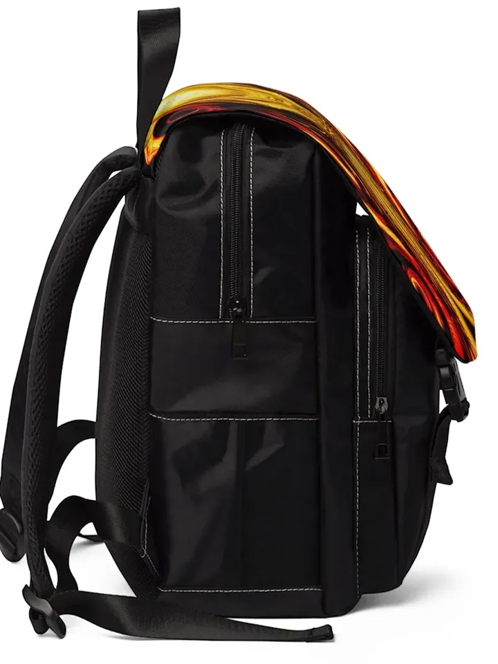 Cthulhu Oppression TTRPG Shoulder Backpack | Over the Shoulder Tabletop Roleplaying Game Bag of Holding, Compact Sized Accessory Bag, DnD5e