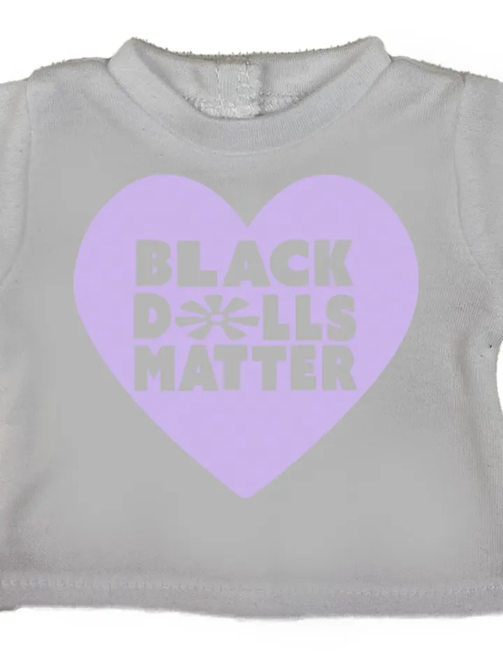 Black Dolls Matter® 18 Inch Doll Tee Shirt