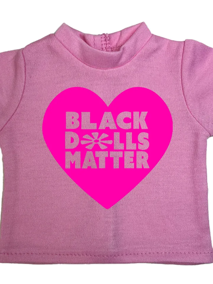 Black Dolls Matter® 18-inch Doll Tee Shirt