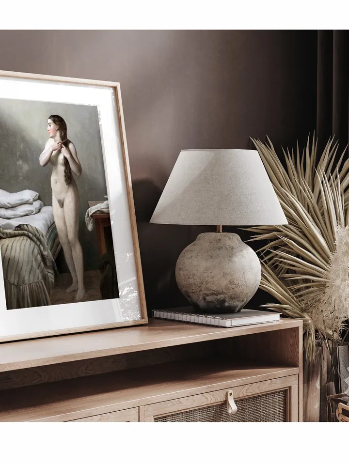Nude Painting Vintage Print Naked Woman, Antique Female Body Wall Art Printable Home Decor Digital | 79