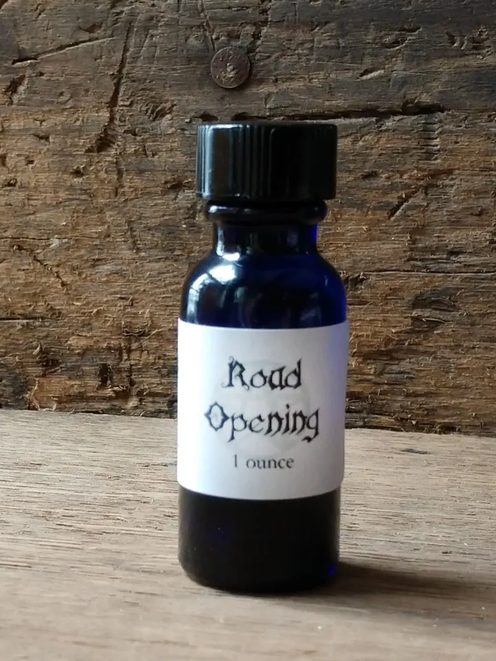 Road Opening Oil, Witches Road Opening Oil, Success Spell Oil for Rituals, Road Opener Traditional Recipe Witch's Oil