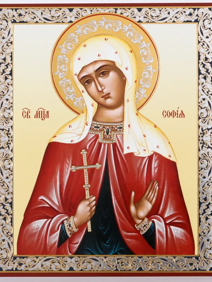 Saint Sophia of Rome icon | Orthodox gift | free shipping from the Orthodox store