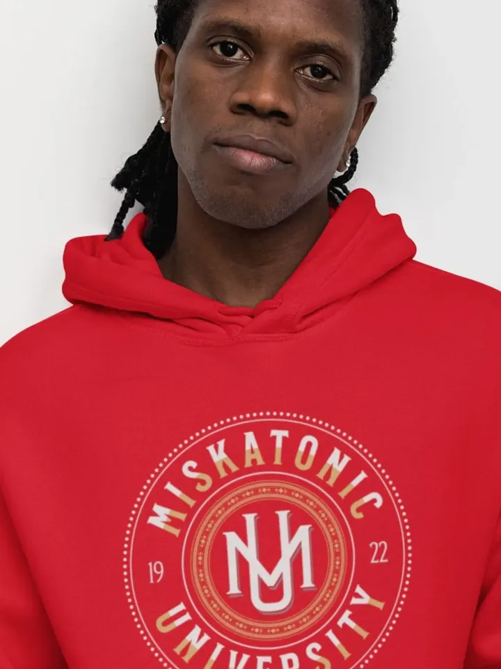 Miskatonic Univeristy Hoodie (Unisex) | HP Lovecraft Art Sweatshirt, Call of Cthulhu, TTRPG Gift, Role Playing Game Shirt
