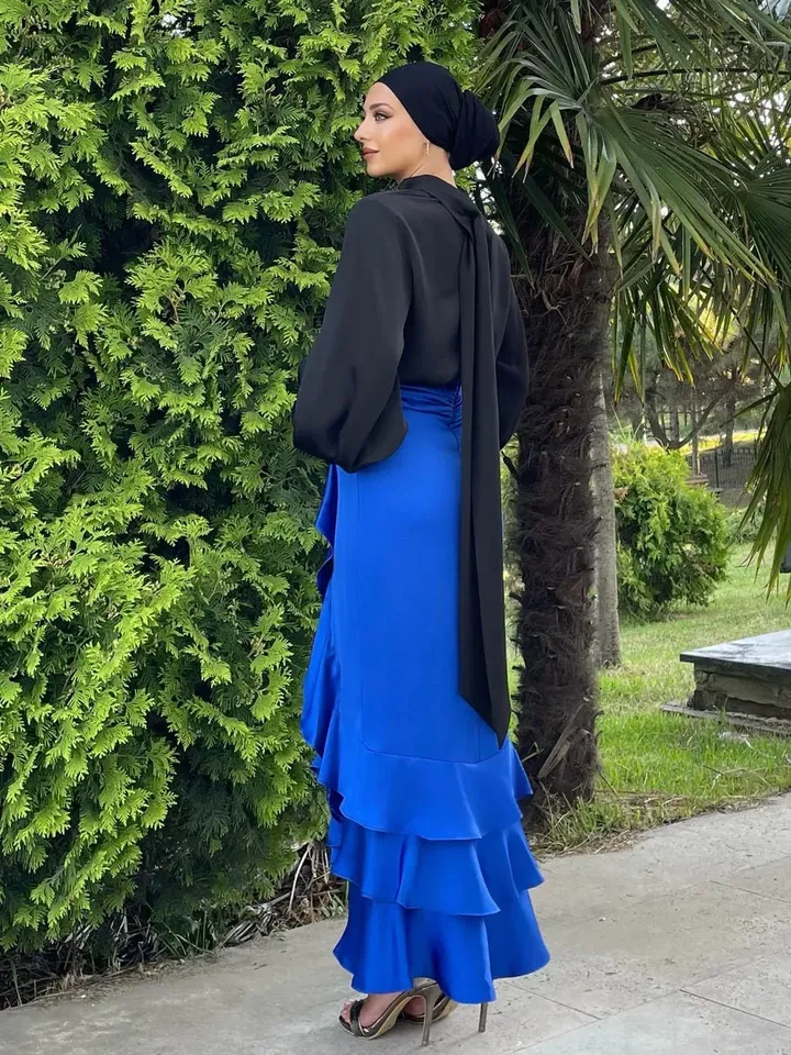 AHUNARE HIJAB - Bridesmaid Dress, Muslim Evening Dress, Nikah, Islamic Wedding, Engagement, Bridesmaid, , Prom Dresses, Long Dress,