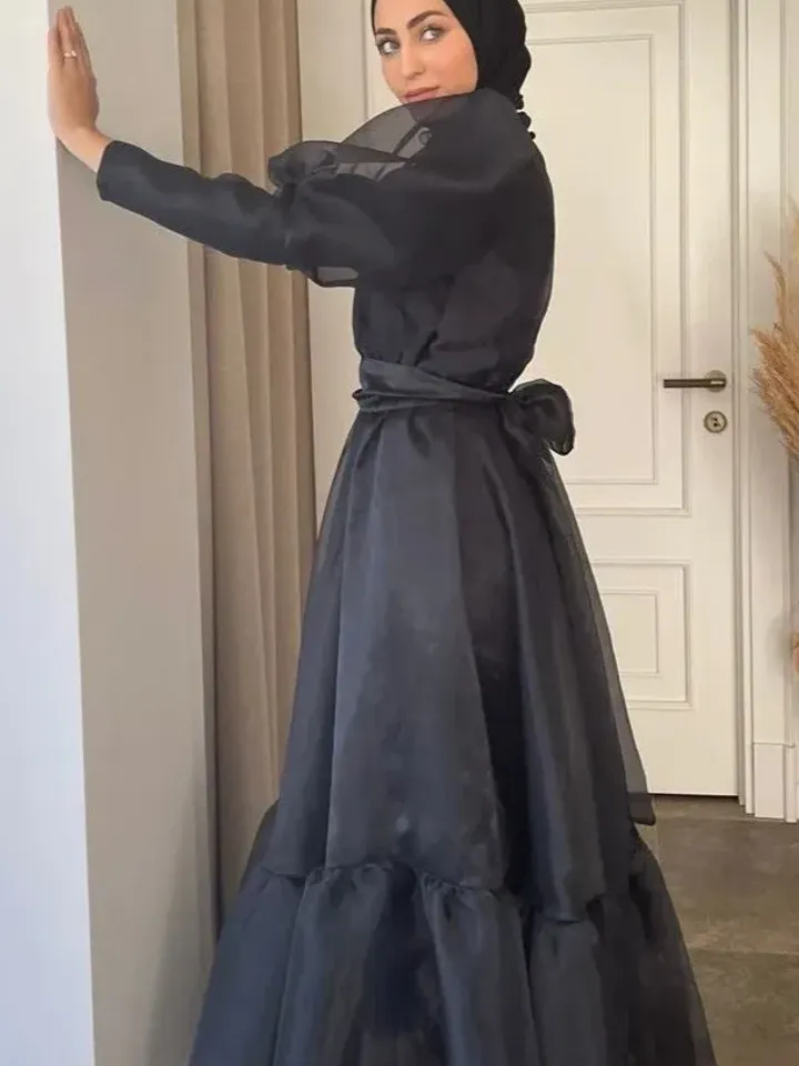 AHUNARE HIJAB - Wedding Dress, Muslim Evening Gown, Nikah, Islamic Wedding, Engagement, Bridesmaid