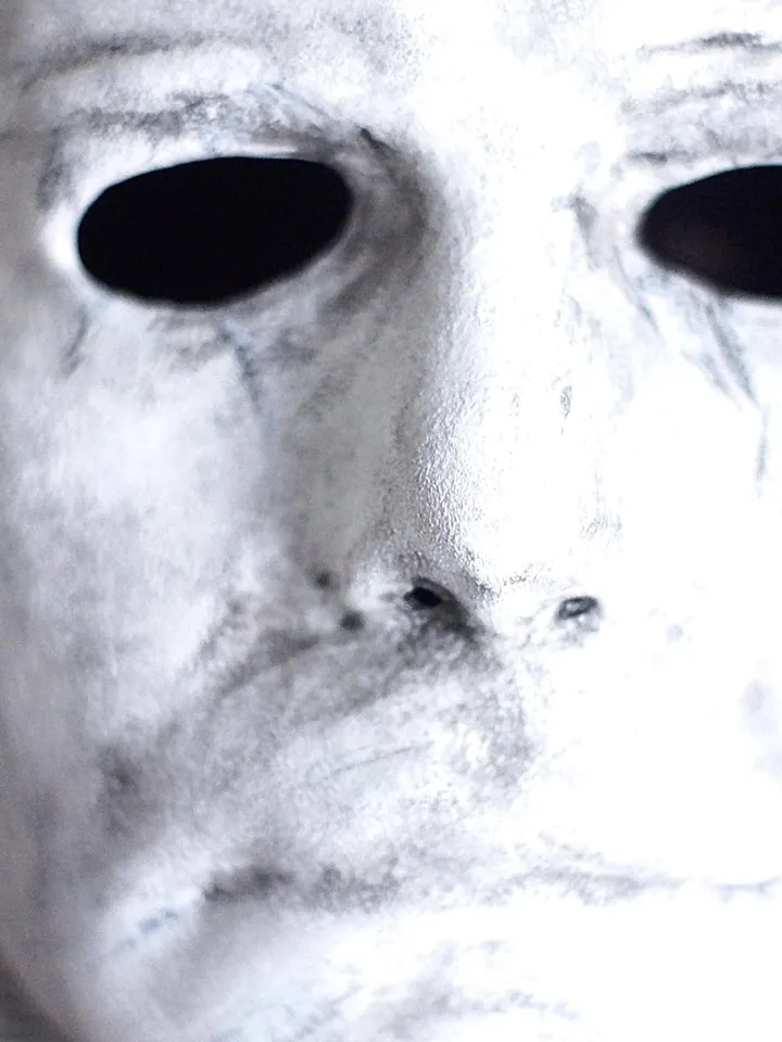 Hand made Michael Myers mask The Shape Dead By Daylight Maniac Plastic Halloween 2018 Halloween movie Halloween michael