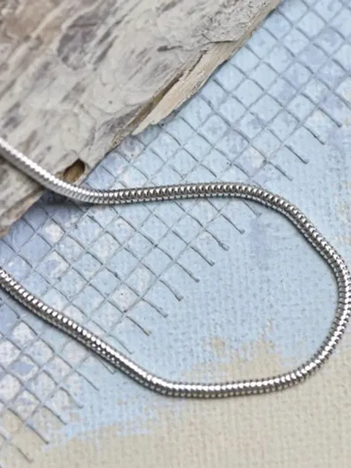 Sterling Silver Snake Chain Bracelet